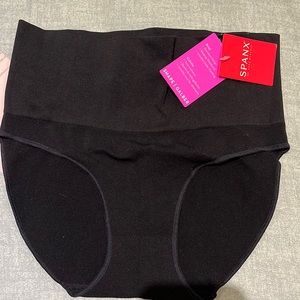 Spanx High waisted, seamless panties.